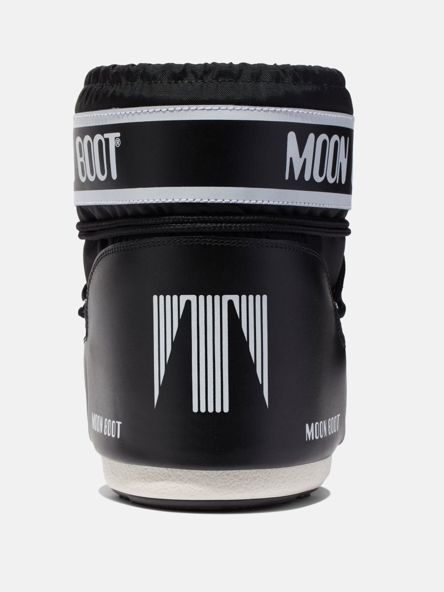 Moon Boot ICON LOW NYLON BOOTS - BLACK