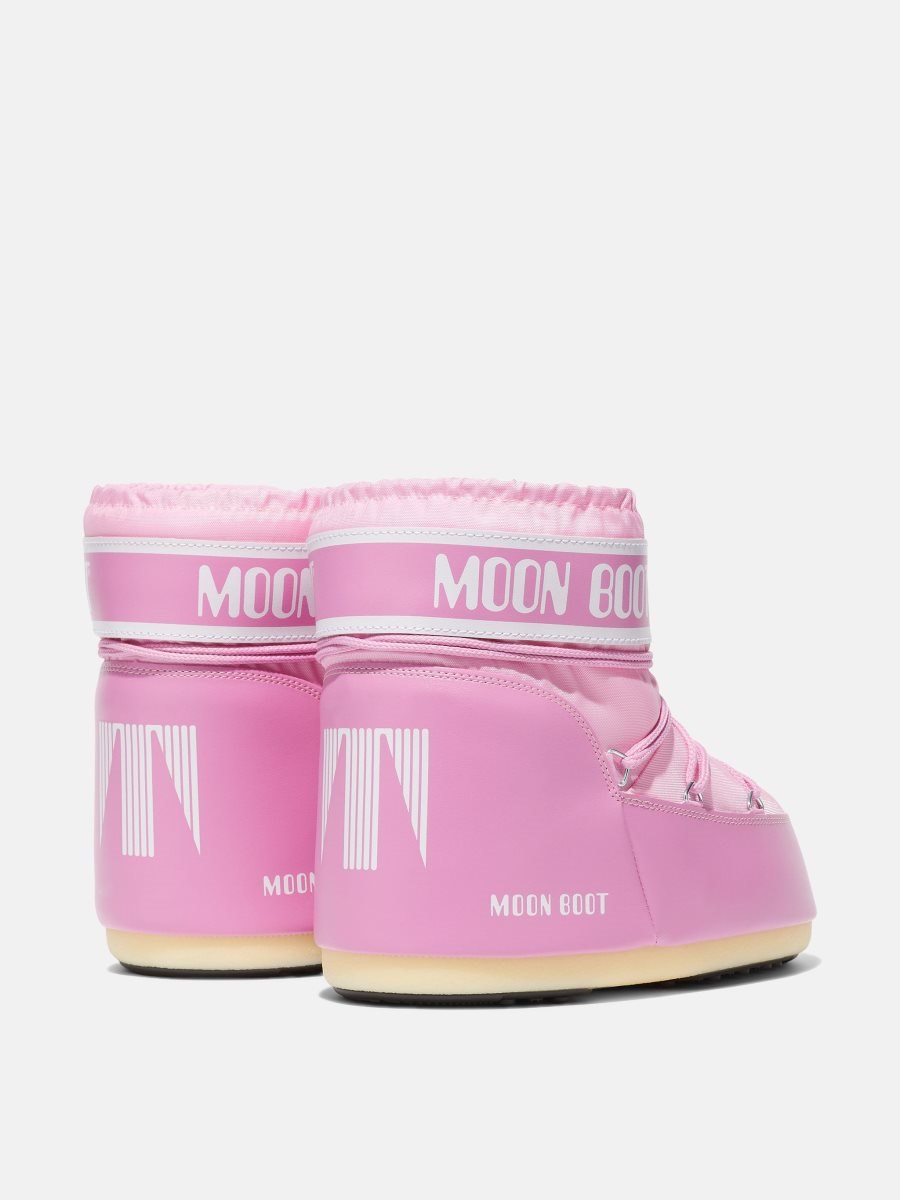 Moon Boot ICON LOW NYLON BOOTS - PINK